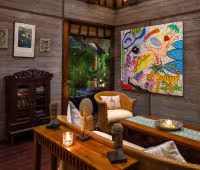 Вилла Amaru, Гостиная площадь