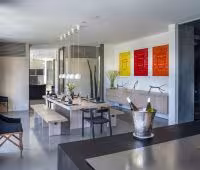 Villa Issi, Essbereich