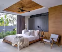 Villa Babadan, Chambre des maîtres de la piscine