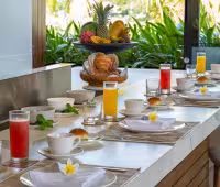 Villa Babadan, Petit déjeuner